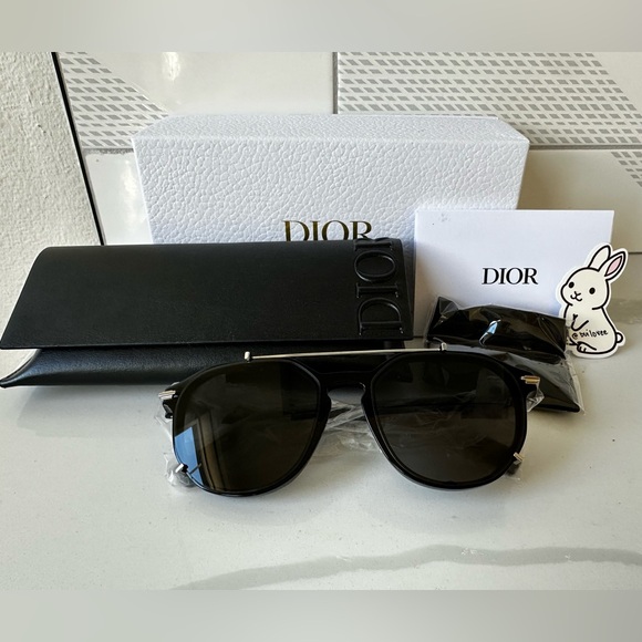 New authentic Black Pantos Sunglasses DIORBLACKSUIT RI - Picture 2 of 7